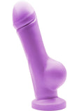 Destiny Super Soft Silicone Dildo Waterproof Purple Haze 5 Inch