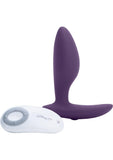 Tapón anal de silicona con control remoto inalámbrico We Vibe Ditto, recargable por USB, resistente al agua, color morado