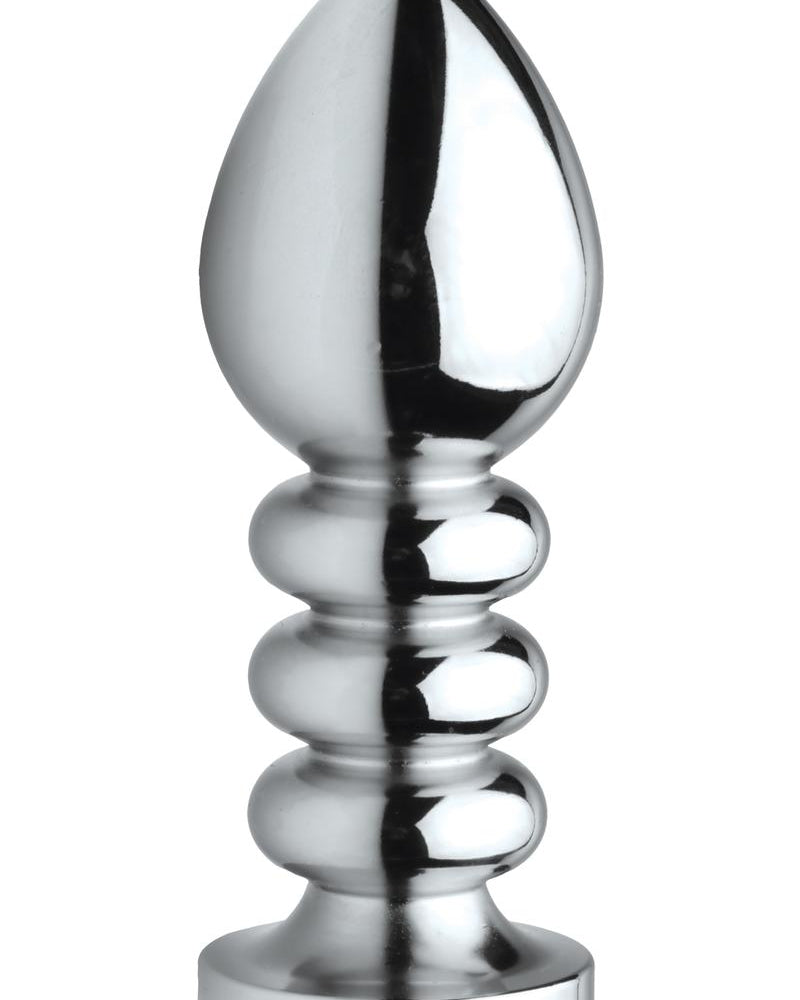 Pene y testículos con tapón Zeus Vivid E-stim