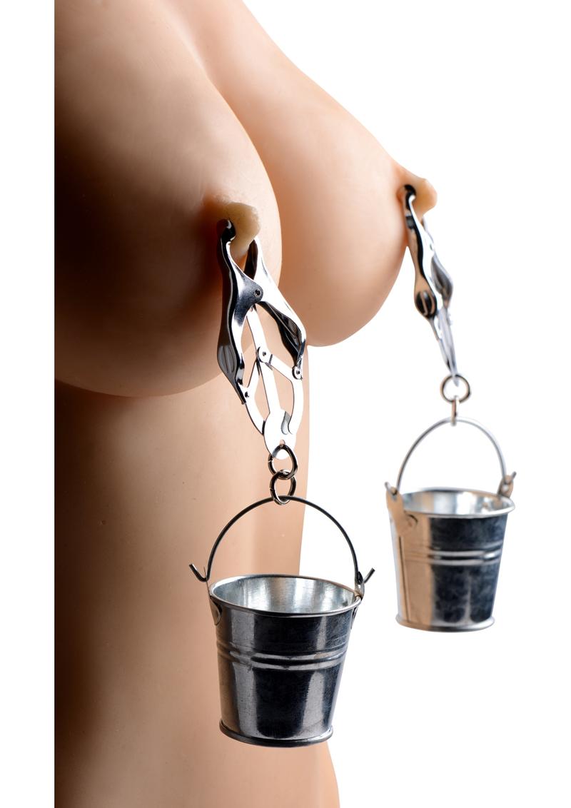 Master Series Jugs Nipple Clamps With Buckets