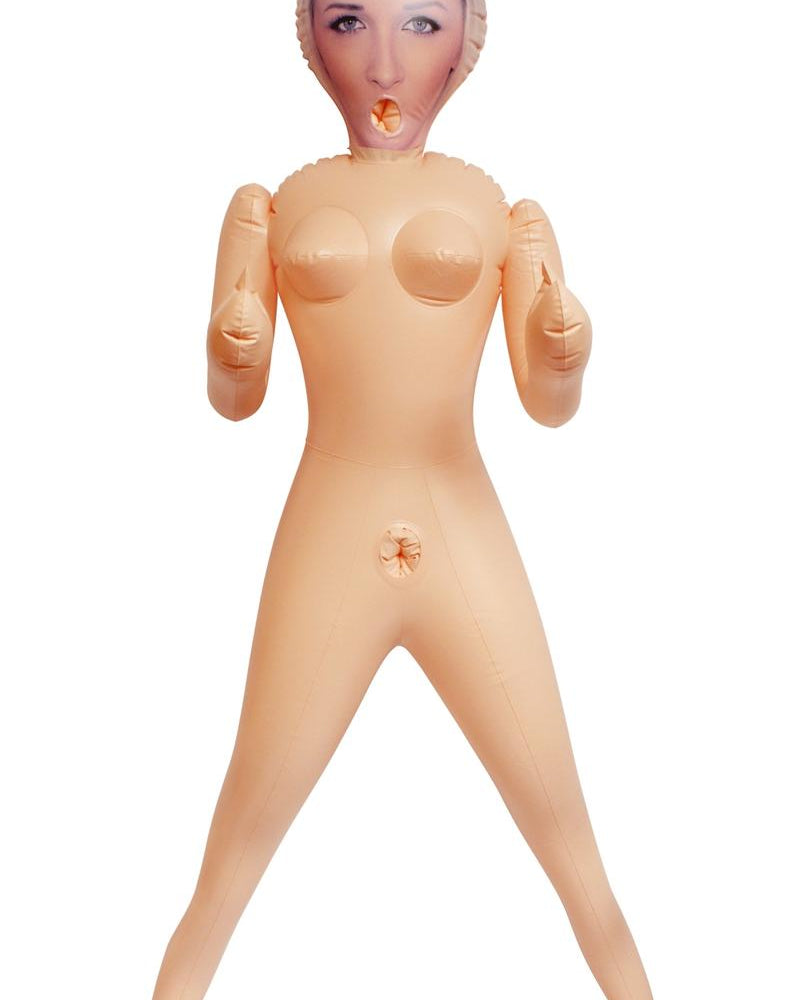 Muñeca hijastra Zero Tolerance Blow Ups con DVD y kit de lubricante
