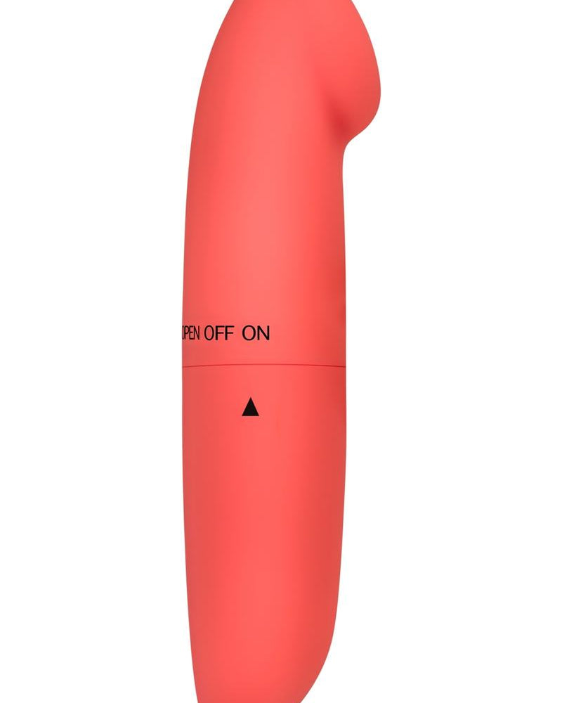 Vibrador Revive G Tease resistente al agua con ombligo peludo, color rosa, 5 pulgadas