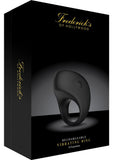 Frederick`s Of Hollywood USB Rechargeable Silicone Vibrating Ring Showerproof Black