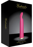 Frederick`s Of Hollywood USB Rechargeable Silicone Rabbit Bullet Waterproof Hot Pink