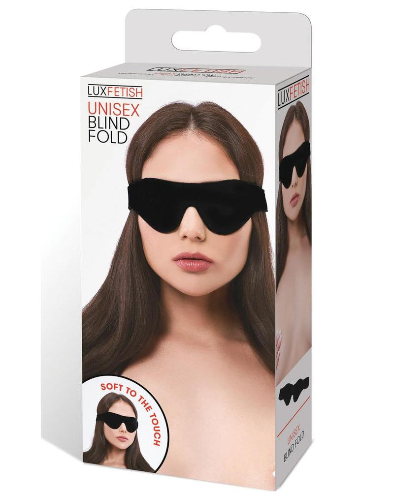 Antifaz unisex fetichista Lux negro