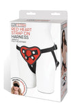 Lex Fetish Red Heart Strap-On Harness Adjustable