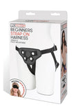 Lux Fetish Beginners Strap-On Harness Adjustable Black