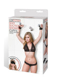 Lux Fetish Suction Cuffs 2 Piece Set Adjustable Black