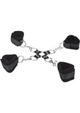 Conjunto de 5 piezas de fetiche Lux Hogtie en color negro