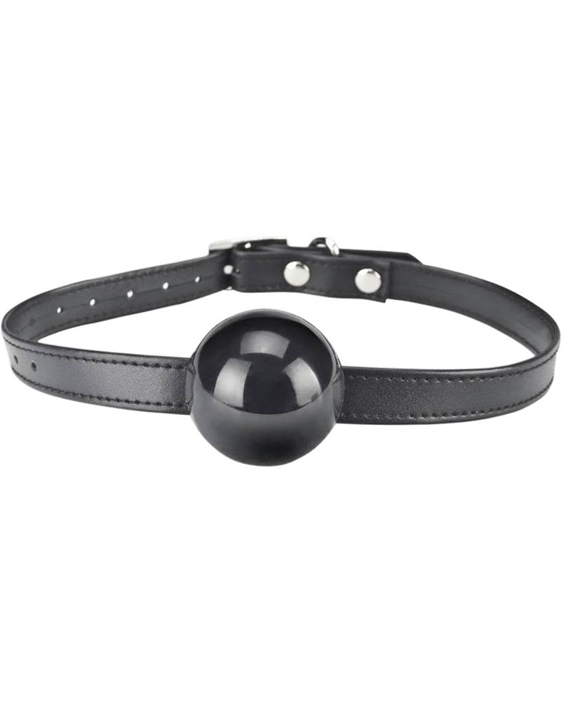 Lux Fetish Silicone Ball Gag Black
