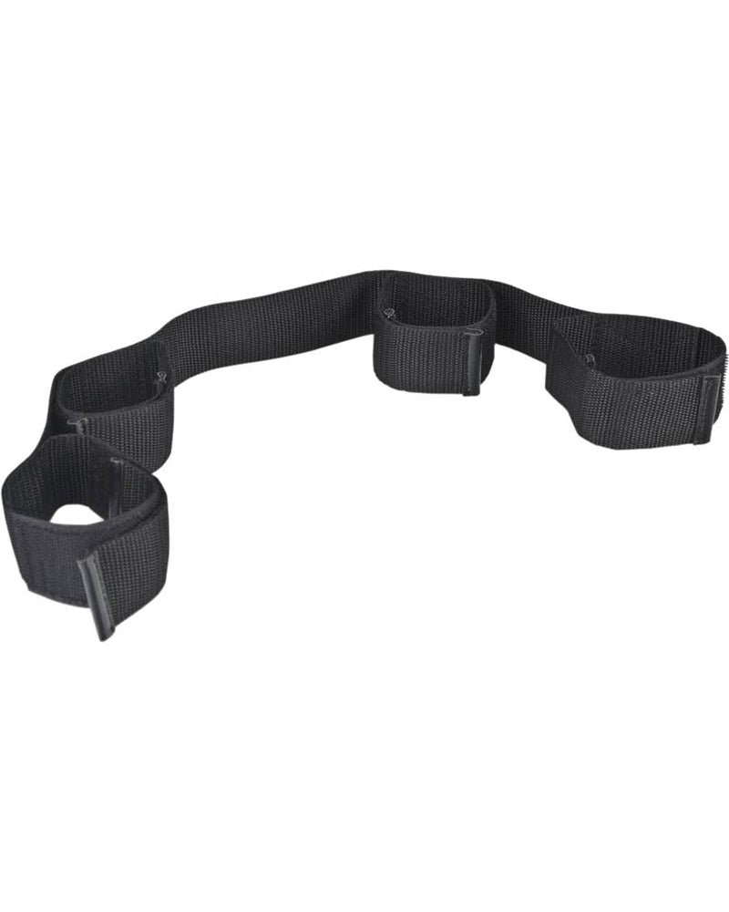 Restricciones para tobillos y muñecas Lux Fetish Bondage Buddy, color negro