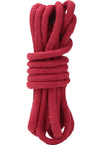 Cuerda de bondage fetichista Lux roja de 10 pies