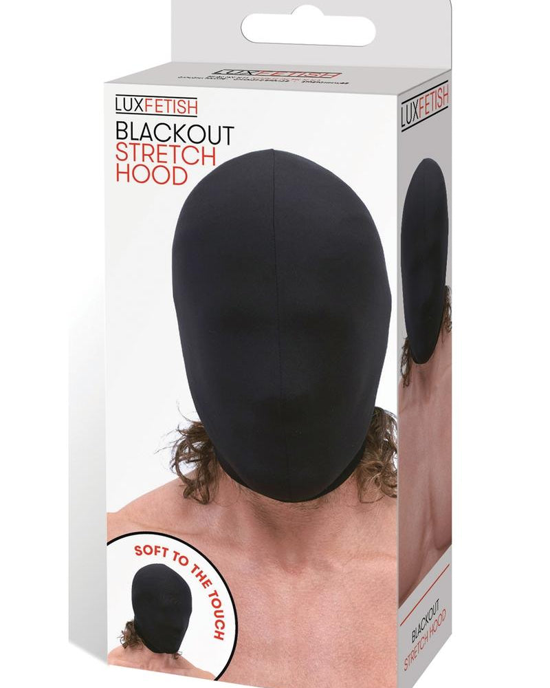 Lux Fetish Stretch Hood Black One Size Fits All