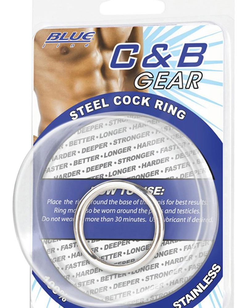 C & B Gear Steel Cock Ring 1.3 Inch