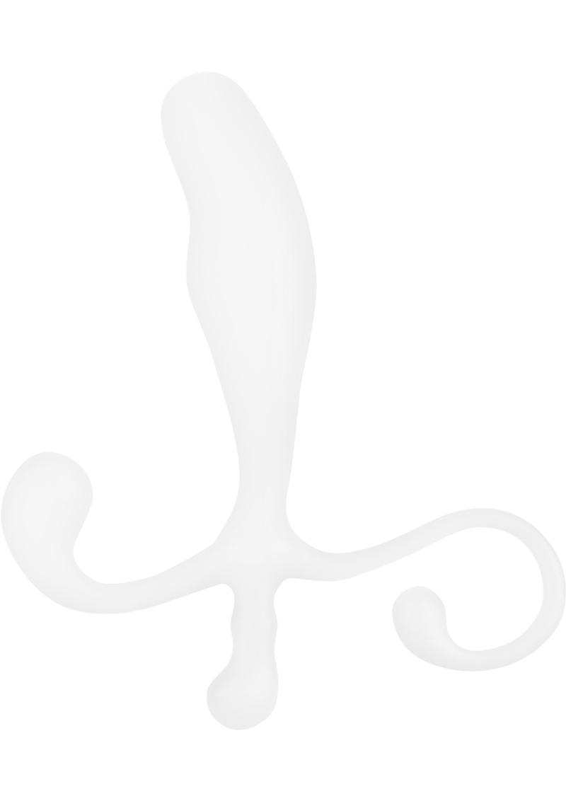 C & B Gear Male P-spot Massager 5 Inch White