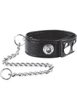 C & B Gear Snap Cock Ring With Leash 12 Inch