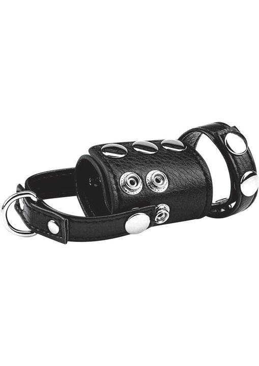 C & B Gear Cock Ring W/ball Stretcher 2 Inch