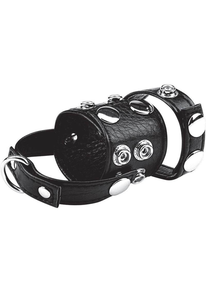 C & B Gear Cock Ring With Ball Stretcher 1.5 Inch