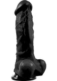 Renegade Big John Silicone Dildo Black 8 Inch