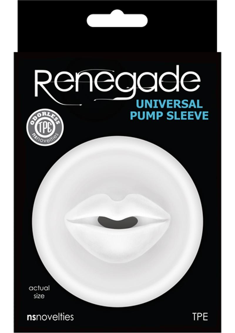 Renegade Universal Pump Sleeve Accessory Mouth Clear