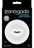 Renegade Universal Pump Sleeve Accessory Mouth Clear