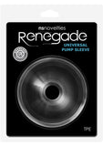 Renegade Universal Pump Sleeve Donut Clear
