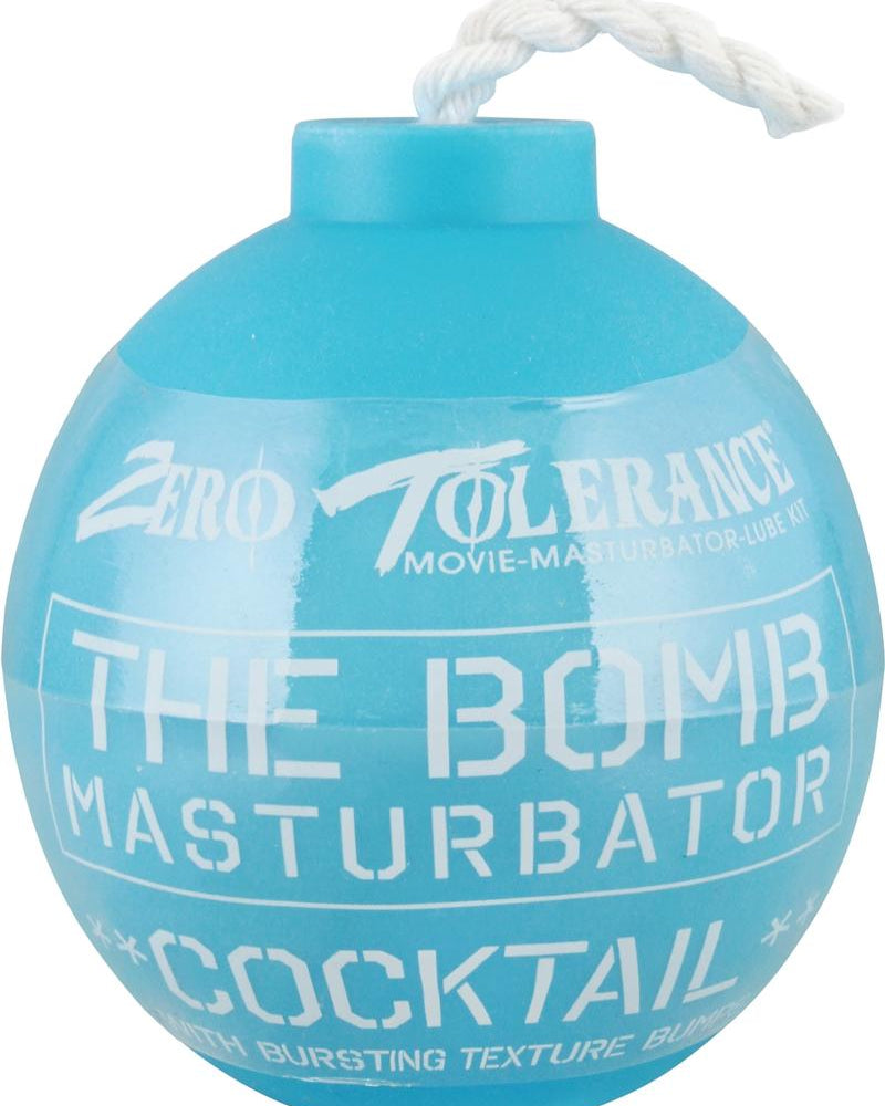 Masturbador Bomb Cocktail Textured Stroker Sleeve Azul