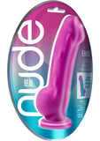Real Nude Ergo Dual Dense Silicone Dildo Violet 7.5 Inch