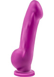 Real Nude Ergo Dual Dense Silicone Dildo Violet 7.5 Inch