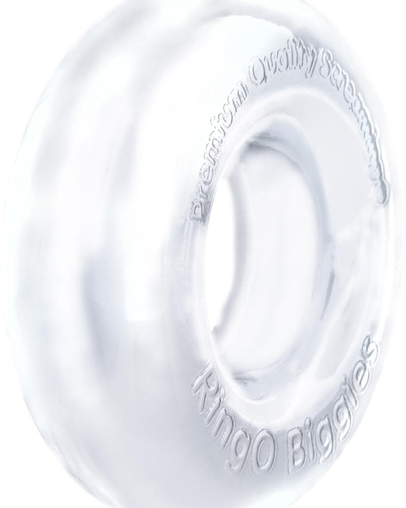 Anillo para el pene Ringo Biggies resistente al agua y transparente