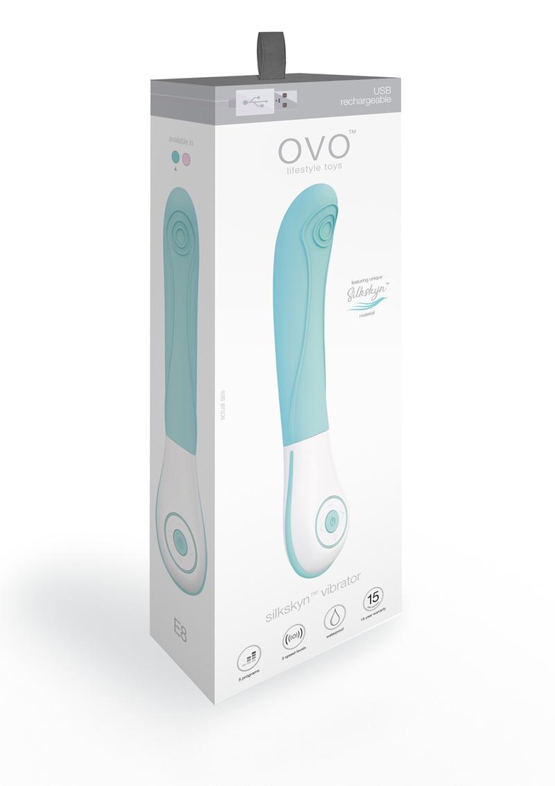 Vibrador recargable Ovo E8 Aqua