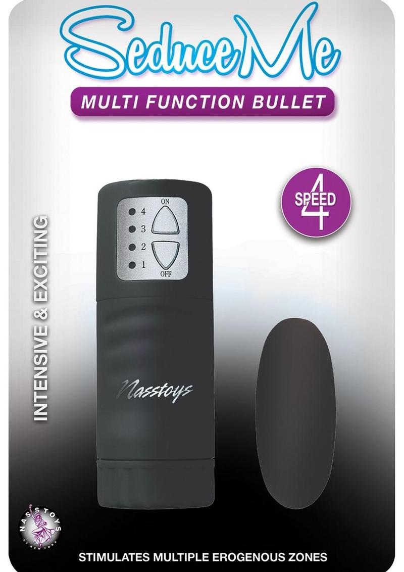Seduce Me Multi Function Bullet Wired Remote Control Black