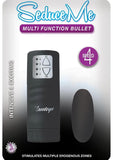 Seduce Me Multi Function Bullet Wired Remote Control Black