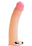 My Amazing Vibrating Penis Xtender Sleeve Waterproof Flesh 6 Inch