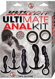 Ultimate Anal Kit Silicone Waterproof Black 7 Piece Kit