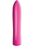 Vibrador de silicona Touch Extreme Vibrations, activado por tacto, resistente al agua, color rosa, 5 pulgadas