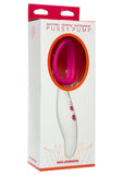 Automatic Vibrating Rechargeable Pussy Pump White And Pink