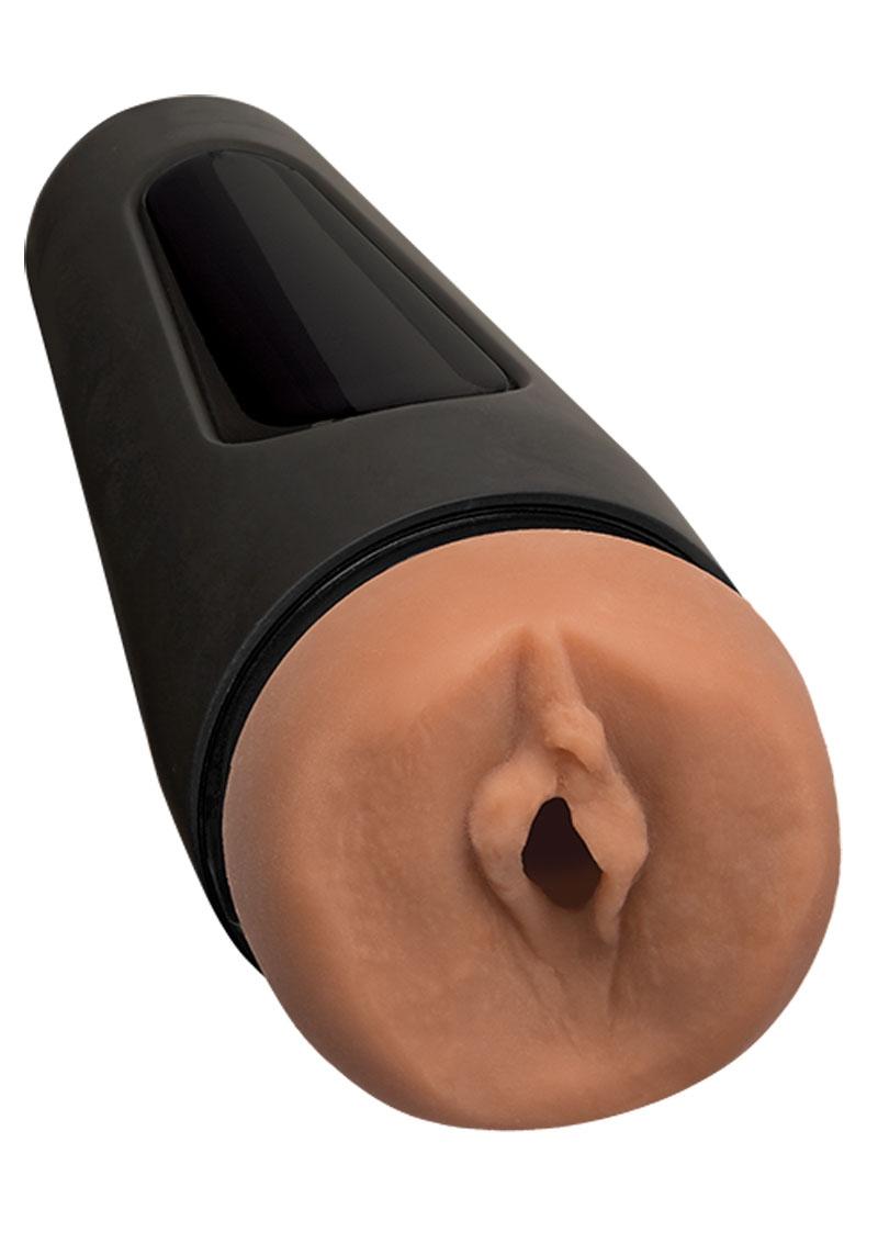 Main Squeeze Original Ultraskyn Stroker Pussy Caramel 7.5 Inch