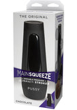 Main Squeeze Original Ultraskyn Stroker Pussy Chocolate 7.5 Inch