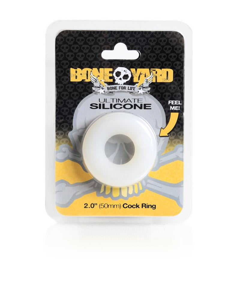Anillo de silicona Bone Yard Ultimate Frost de 2 pulgadas de diámetro