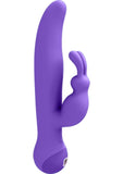 Vibrador de silicona Touch By Swan Duo resistente a la ducha morado