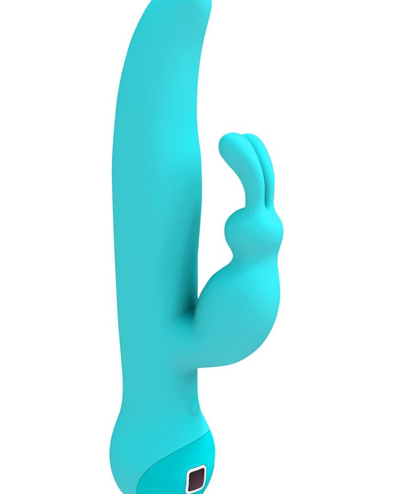 Vibrador de silicona Touch By Swan Duo resistente a la ducha, color verde azulado