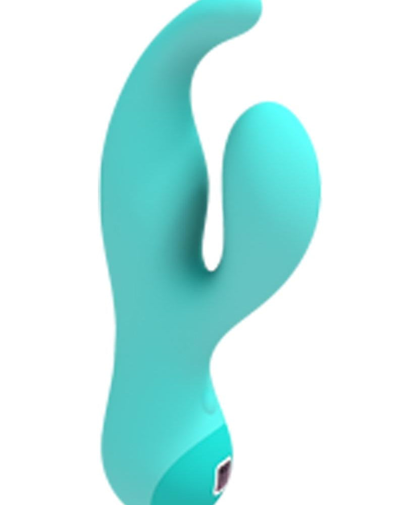 Vibrador de silicona Touch By Swan Solo resistente a la ducha, color verde azulado