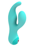 Vibrador de silicona Touch By Swan Solo resistente a la ducha, color verde azulado