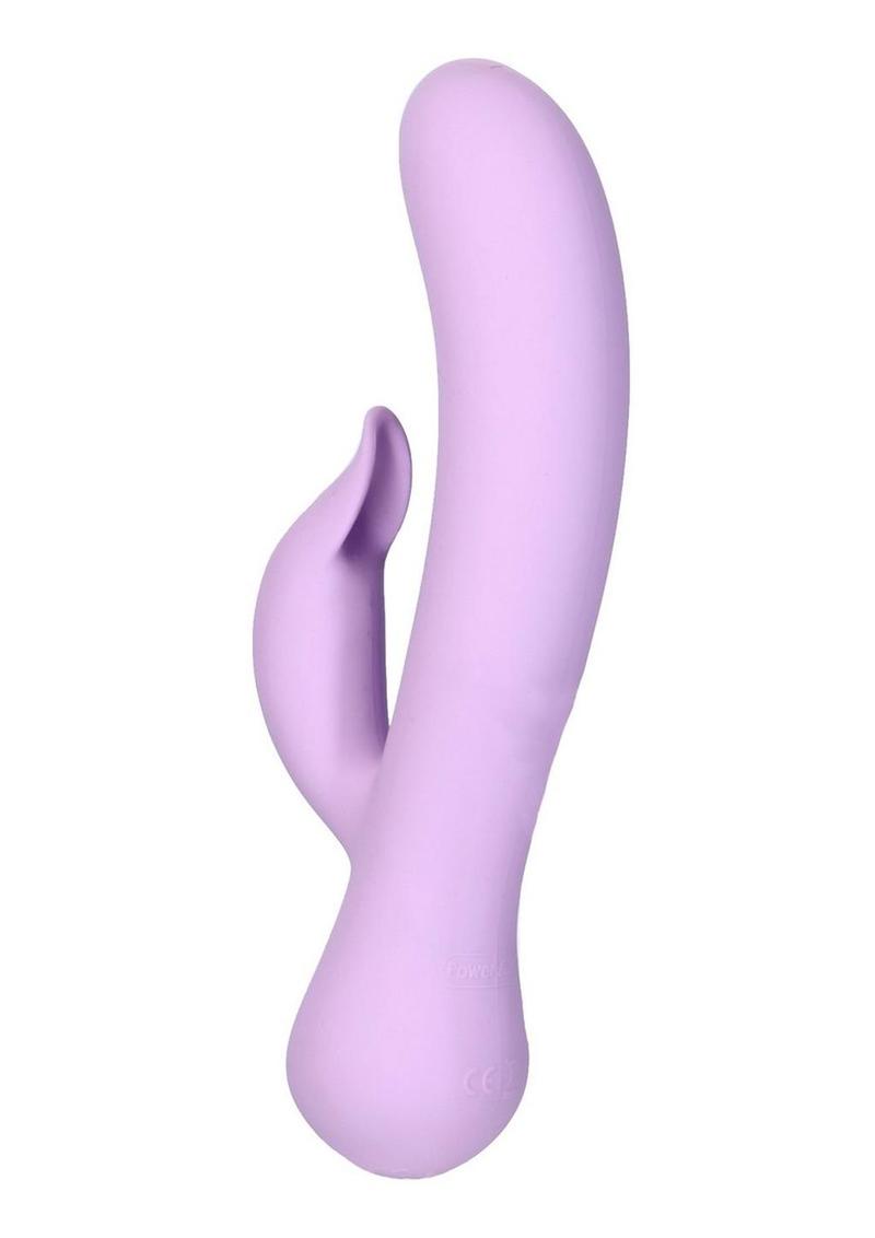 Swan The Dechess Swan Edición especial Silicona USB recargable Doble vibrador Impermeable Púrpura