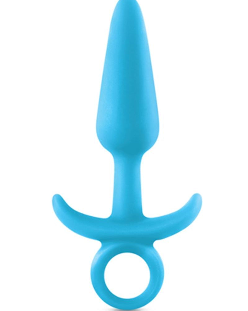 Firefly Prince Silicone Small Anal Plug Blue 4.3 Inch