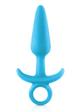 Tapón anal pequeño de silicona Firefly Prince de 4,3 pulgadas en color azul