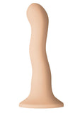 Colours Wave 6 Inch Dildo White