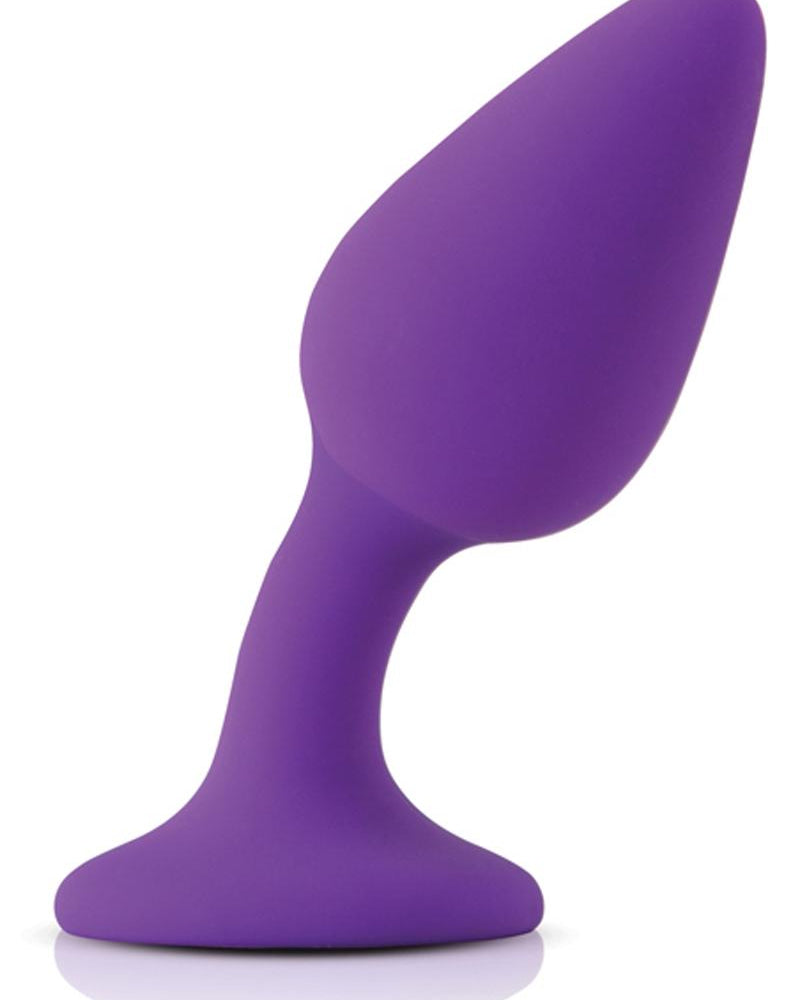 Inya Queen Silicone Anal Plug With Floating Pleasure Ball Purple 4.7 Inch