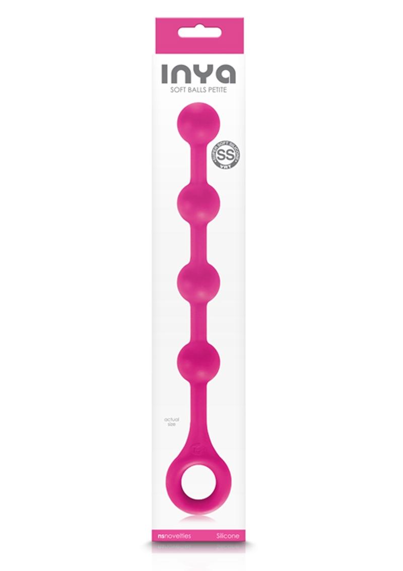 Inya Soft Silicone Balls Petite Pink 11 Inch